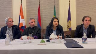 Արցախի նախագահի` սփյուռքի հարցերով խորհրդականի այցելությունը Բրազիլիայի հայոց թեմ