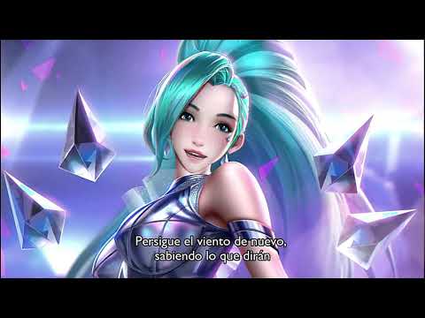 Seraphine lol song champion theme kda animation fanart(con mejora visual)