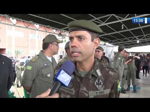 O DIA NEWS 19 11 2019  Solenidade no quartel da PM em alusaÌƒo ao Dia da Bandeira