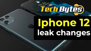 New Apple iPhone 12 leak changes | TECHBYTES