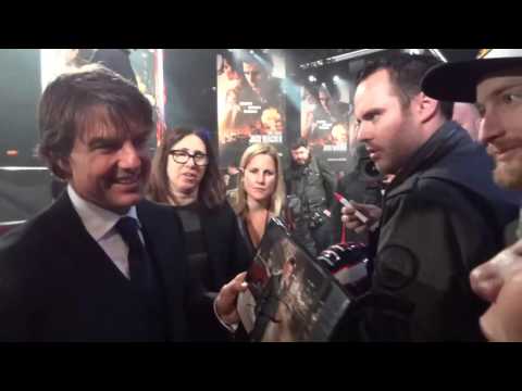 Cobie Smulders & Tom Cruise - 'Jack Reacher: Never Go Back' European Premiere (20.10.16)