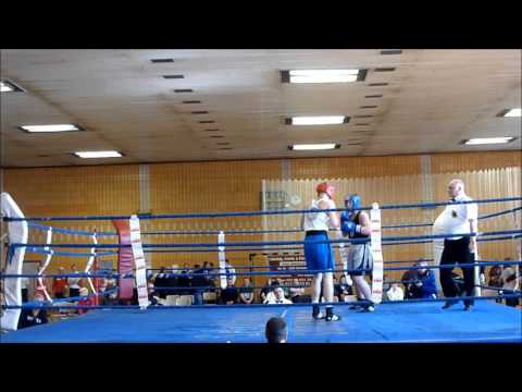 Boxen Falkenstein/Harz - Kampf Rehse (blau) vs. Sachse (rot)