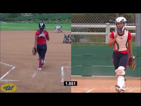 Natalie Wilson's Softball Skills Video(2018) - 2020 INF/C - Washington Majestics
