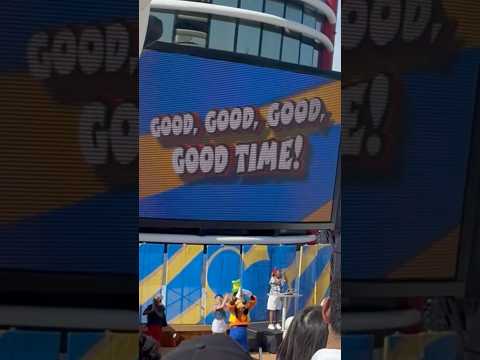 Thumbnail for We Weren’t Ready… Disney Wonder Sailaway Party! #disneywonder #DisneyCruiseLine #Sailaway #shorts