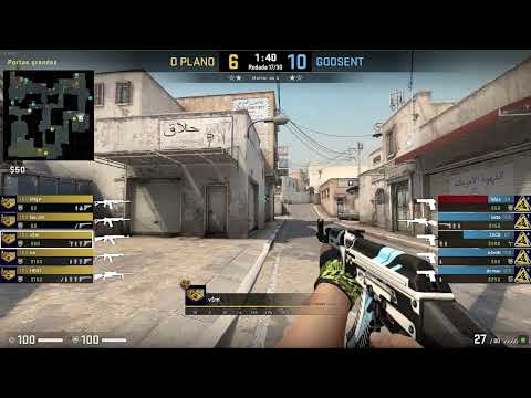 Pov vsm (33/17) CS GO DEMO - DUST2 - 16 O PLANO VS 11 GODSENT (DreamHack Open 01/07/2021)