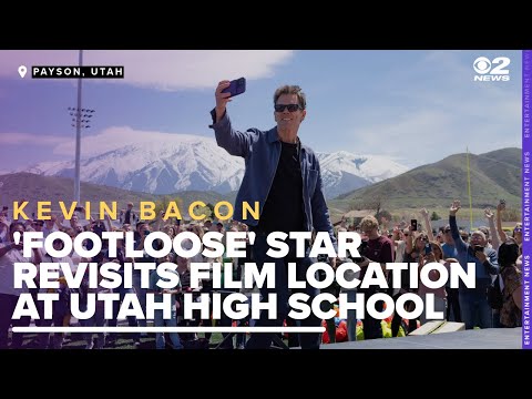 Kevin Bacon Goes Back To “Footloose” High School For Prom