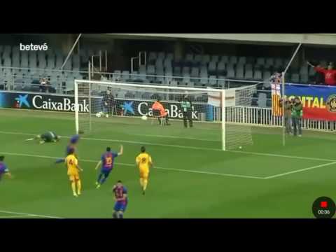 FC Barcelona B VS UE Llagostera 4-0 (Spanish Segunda Division B Group C 2016-17 Matchday 30)