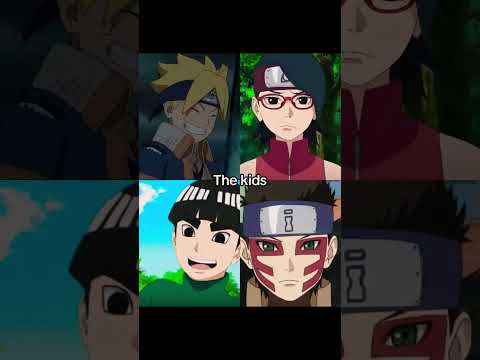 Their Father as kid ☠️ |#animeedit #naruto #narutoshippuden #sasuke #rocklee #gaara #lee #boruto