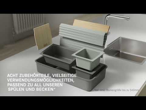 Franke All-In - Das flexible Zubehörsystem - Benefits - Deutsch