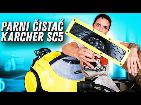 ČIŠĆENJE I USPOREDBA PARNI ČISTAČ KARCHER SC5