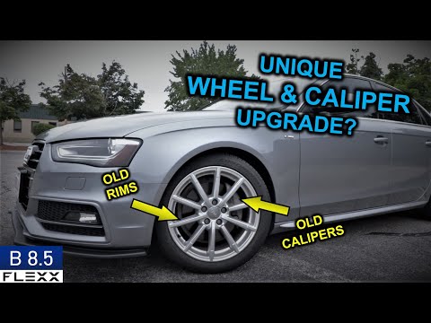 BEST WHEEL/CALIPER COMBO | Audi A4 B8.5 19" Wheel & Caliper Cover Install