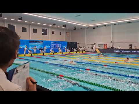 200m Wissel Heren Finale DQ Rotterdam 2025 Floris en Sven