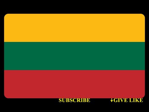 Lithuanian National Anthem Lietuvos himnas 立陶宛國歌 लिथुआनियाई राष्ट्रगान النشيد الوطني الليتواني