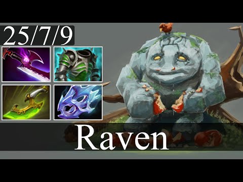 Fnatic.Raven - Tiny | Carry Gameplay Dota 2 Patch 7.31b