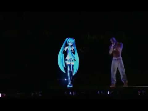 Tupac Shakur - Hatsune Miku (LIVE: 1998 found footage)