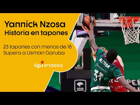 Yannick Nzosa: líder taponador con menos de 18 años