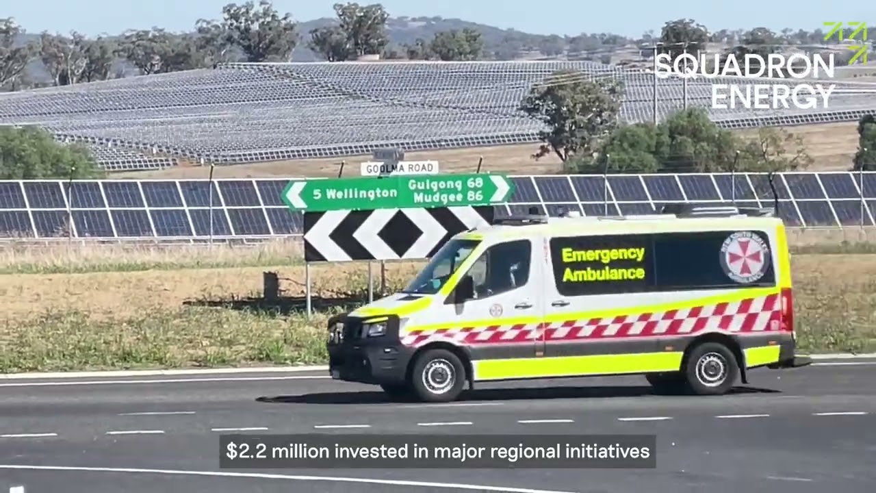 Community investment doubles as Squadron Energy shares benefits of the energy transition