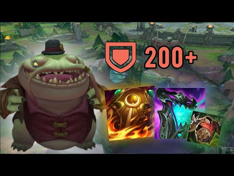 Unkillable Tahm Kench Top vs Full AD  50000+ Damage Taken