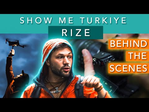 Behind the Scenes Of Show Me Turkiye - Rize