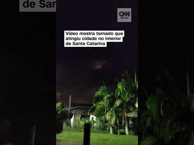 #Shorts – Santa Catarina registrou ao menos cinco tornados no mês de novembro