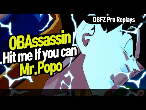 【DBFZ】 OBAssassin vs Mr.Popo, Hit me If You can 【DBFZ Pro Replays】