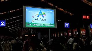 Alakh Advertising & Publicity begins projection display at Churchgate Station