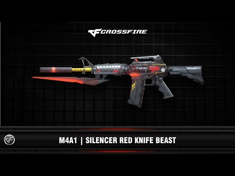 CF MOBILE CHINA || CROSSFIRE MOBILE || M4A1 VIP RED KNIFE BEAST || PLANT THE BOMB || 60FPS GAMEPLAY
