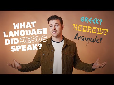 What Language did Jesus Speak?