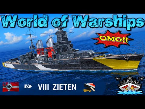 Wie spielt man die "Zieten" richtig!? ⚓️ in World of Warships 🚢
