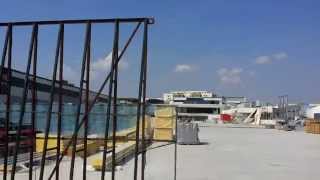 preview picture of video 'Filmare a cartierului Pantelimon din parcarea supraterana a lui Mega Mall'