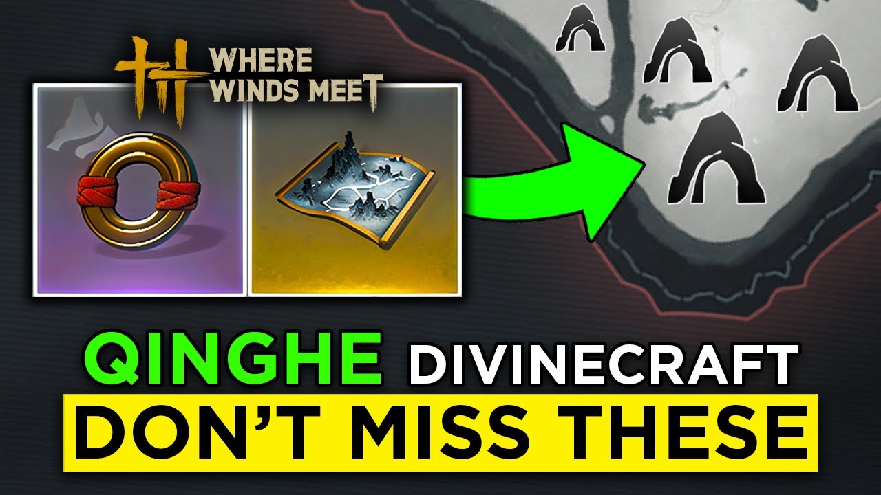 Every Divinecraft Dungeon in Qinghe + Walkthrough! - Where Winds Meet Guides