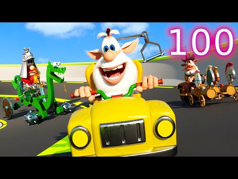 Booba - Grand Prix - Episode 100 - Cartoon for kids