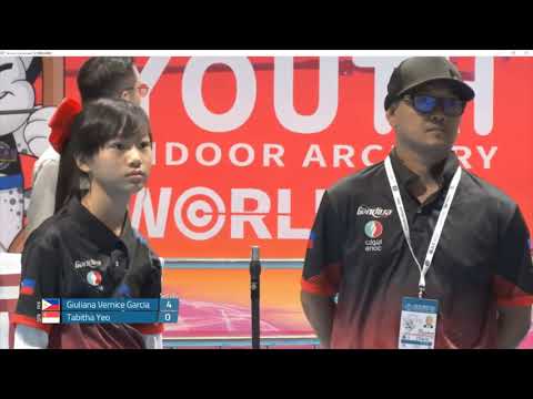 2019 Macau Indoor Archery Under 12 Girls gold medal match