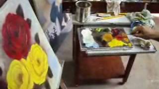 Pintando rosas com Marcio Monteiro(aula5)