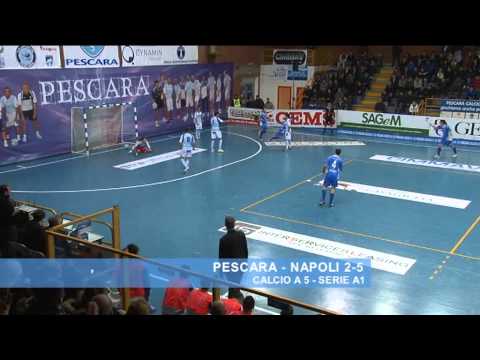 Calcio a 5: Pescara - Napoli 2-5