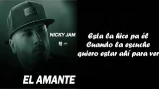 El Amante - NICKY JAM (Version Balada) video  LETRA | cover _ Johann Vera