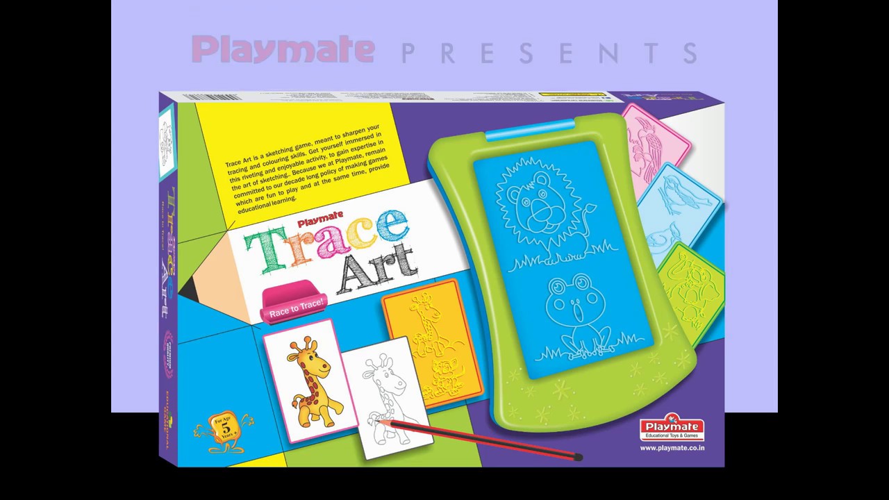 How to play Toymate's Trace Art