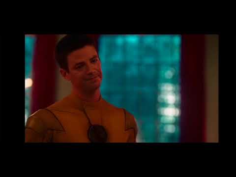 the flash s8 ep4 "Damien dark and barry talk" Armageddon part 4