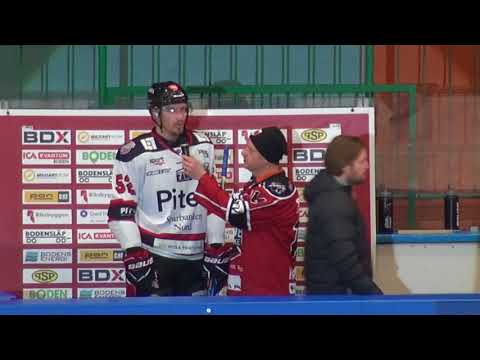 Boden Hockey intervju andra perioden
