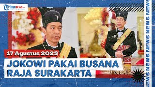Makna Baju Adat Jokowi di HUT ke-78 RI, Busana Raja Surakarta yang Penting saat Menyapa Rakyat