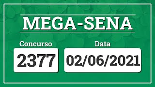 Capa de MEGA-SENA 2377