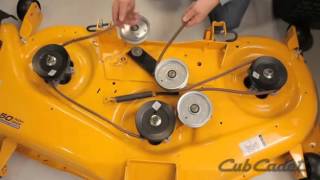 Er S Guide Cub Cadet Rzt Zero Turn Most Por Videos How To Replace The Deck Belt On A Cub Cadet Zero Turn Lawn Mower