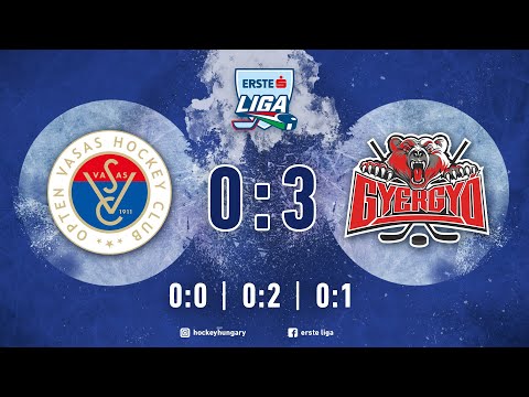 Összefoglaló EL 121 - OPTEN VASAS HC - GYERGYÓI HOKI KLUB 0:3 20210109