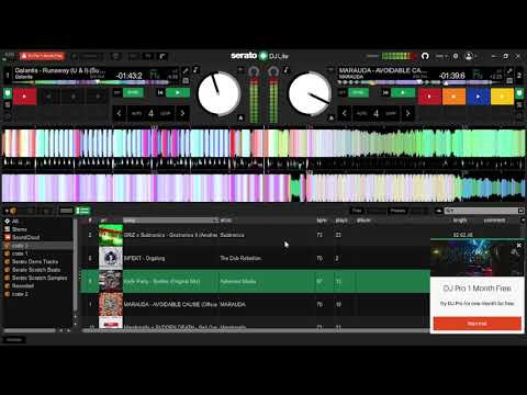 GLANTIS - I WANNA RUN AWAY (SUBTRONICS REMIX) X MARAUDA - AVOIDABLE CAUSE