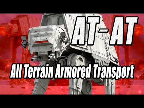 Всё про шагоход АТ-АТ (All Terrain Armored Transport)