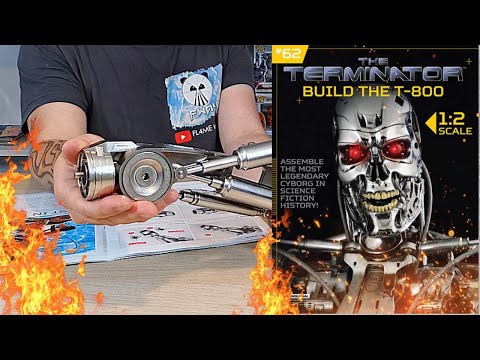 Build The Terminator T-800 Issue 62 - Fitting The Knee Cap & The Knee Joint (Speed Build)