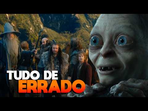 TUDO de ERRADO com O HOBBIT: UMA JORNADA INESPERADA
