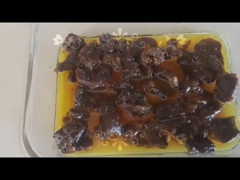 Tunisian dried meat ( kadid )