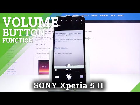 How to Change Volume Button Function in SONY Xperia 5 II – Find Volume Buttons Options