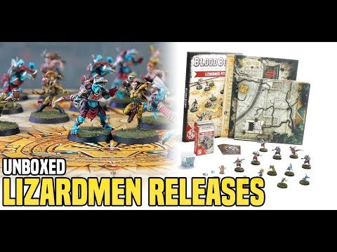 BoLS Unboxing | Lizardmen Releases | Bowl Blood